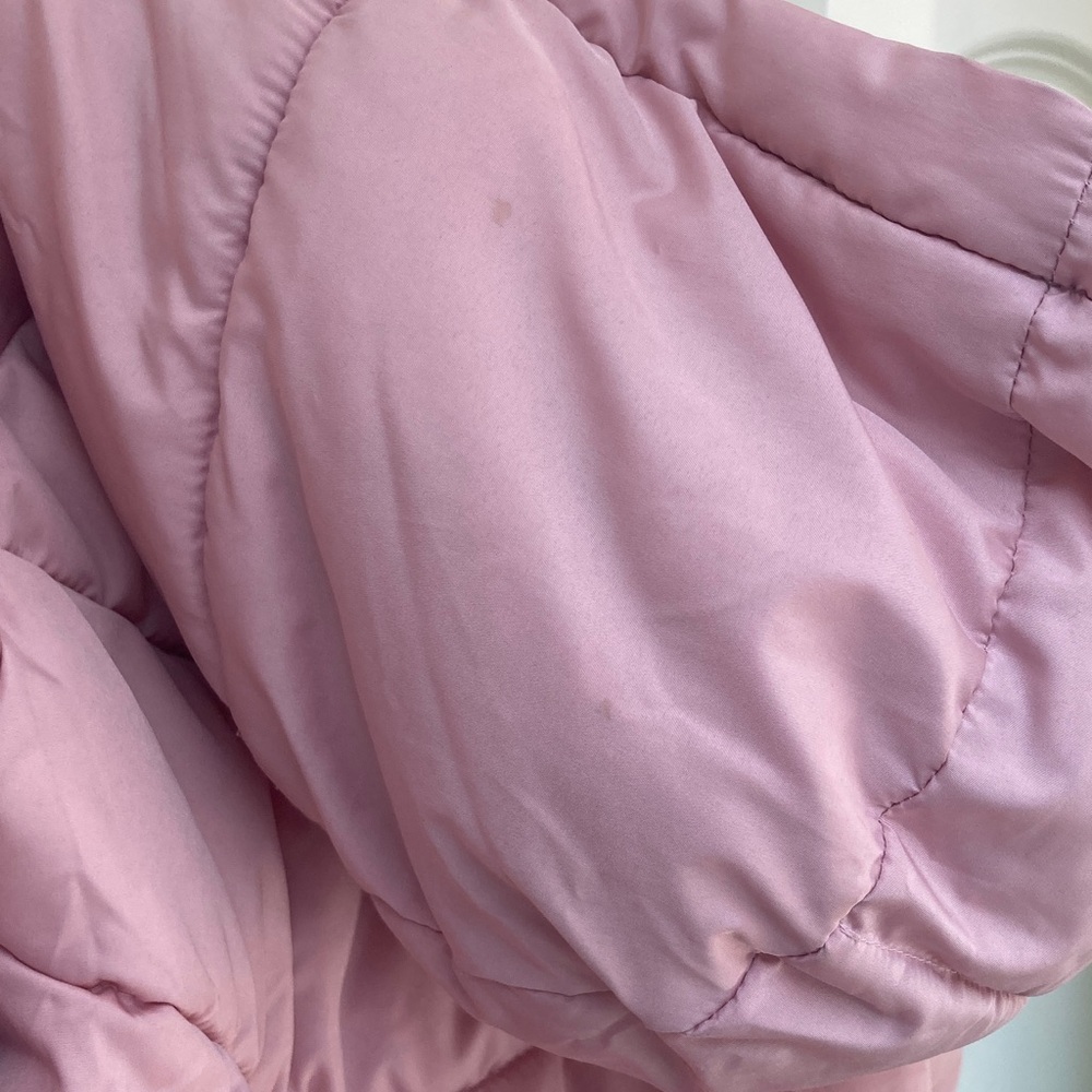 GAP Light Pink Kids cold control max Puffer Jacket coat - Picture 7 of 7
